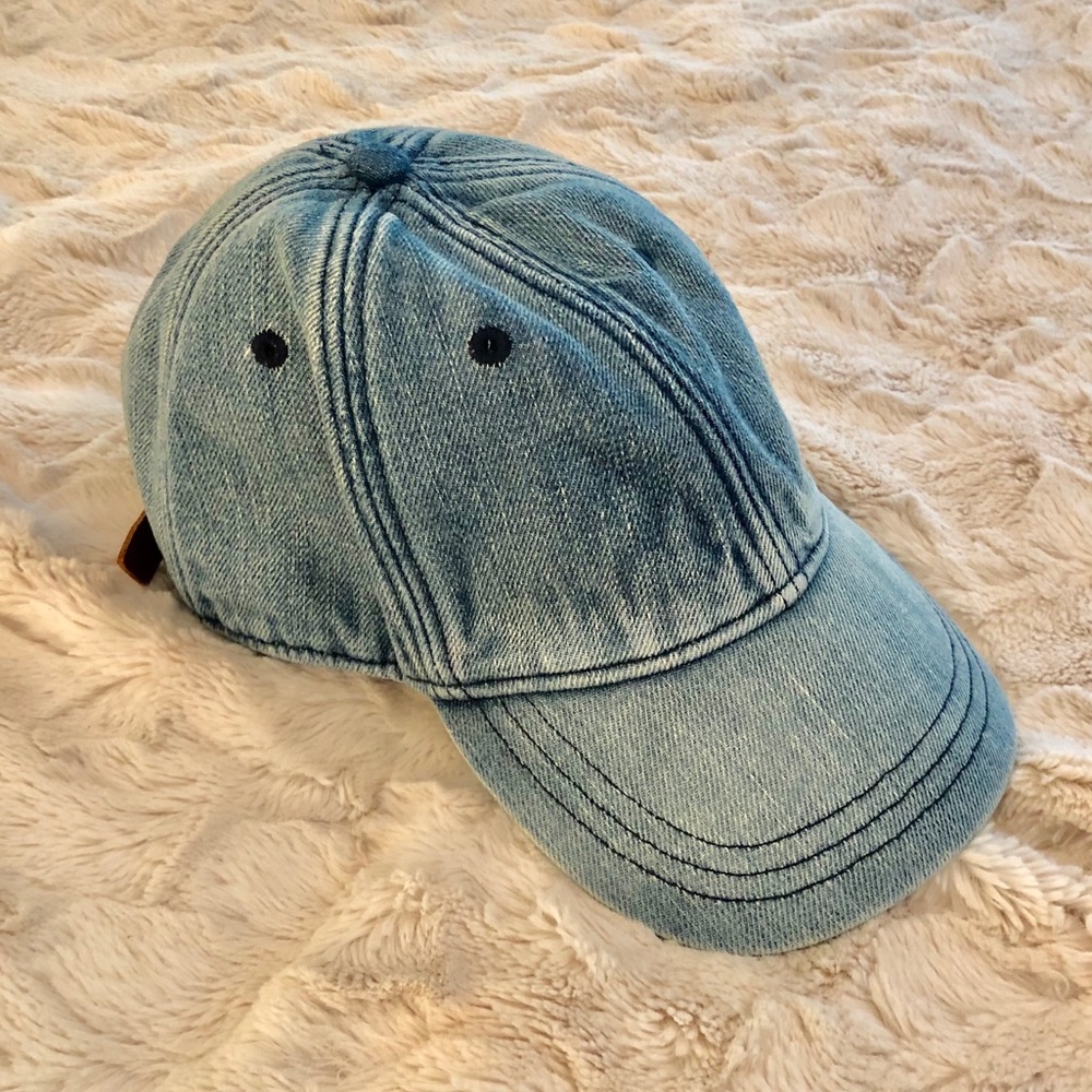 🧢 Chambray Denim Baseball Cap 🧢